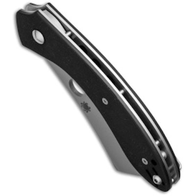 Spyderco Roc Cleaver Liner Lock Knife (3.1" Bead Blast) C177GP - Blade HQ
