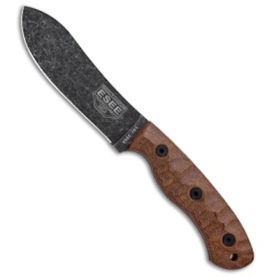 ESEE JG5 | Camping Fixed Blade Knife | Brown Micarta