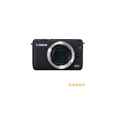 Canon EOS M10 Mirrorless Digital Camera (Black Body Only)