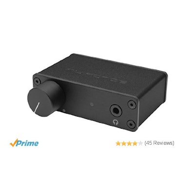 Amazon.com: NuForce uDAC3 Mobile USB DAC and Headphone Amplifier (Black): Electr