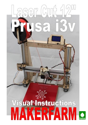 Prusa 12" i3v Kit (V-Slot Extrusion) - 3D Printer Kits