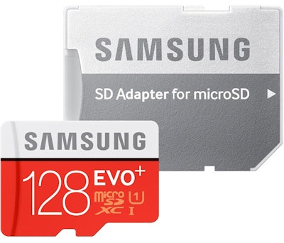 Samsung 128 GB EVO Plus Micro SD