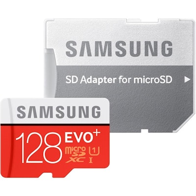 Samsung 128 GB EVO Plus Micro SD