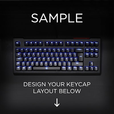 MAX ISO Layout Custom Backlight Cherry MX Keycap Set
