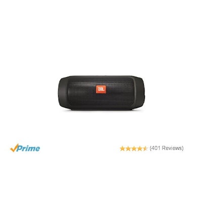 JBL Charge 2+ Splashproof Portable Bluetooth Speaker (Black): Comput