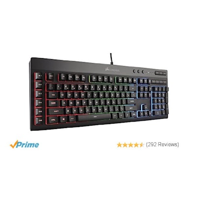 Corsair Gaming K55 RGB Keyboard
