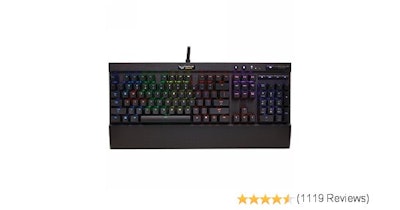 Amazon.com: Corsair Vengeance K70 RGB LED Mechanical Gaming Keyboard, Cherry MX 