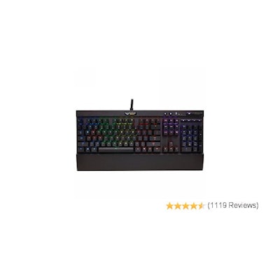 Amazon.com: Corsair Vengeance K70 RGB LED Mechanical Gaming Keyboard, Cherry MX 