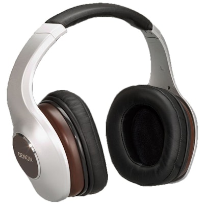 Denon AH-D7100 Music ManiacTM Over-Ear Headphones, Silver