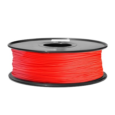 HobbyKing 3D Printer Filament 1.75mm PLA 1KG Spool (Red)