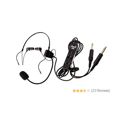 Amazon.com: FARO AIR In-Ear Aviation Headset Premium Pilot Headset - Compare wit
