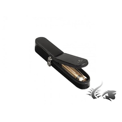 
      
        Visconti Pen Case, Leather, Rigid, Zip, Black, 986NN0101
       