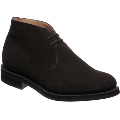 Church Ryder III Rubber Chukka boot in Brown Suede
