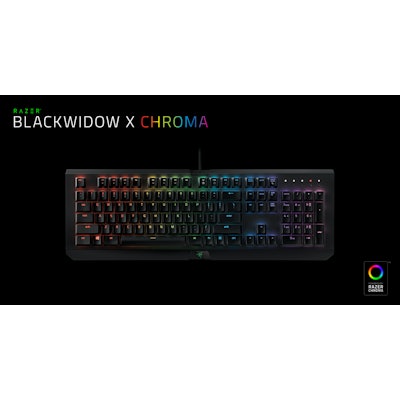 Razer BlackWidow X Chroma - Mechanical Keyboard