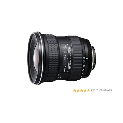 Tokina 11-16mm f/2.8 AT-X116 Pro DX II Digital Zoom Lens