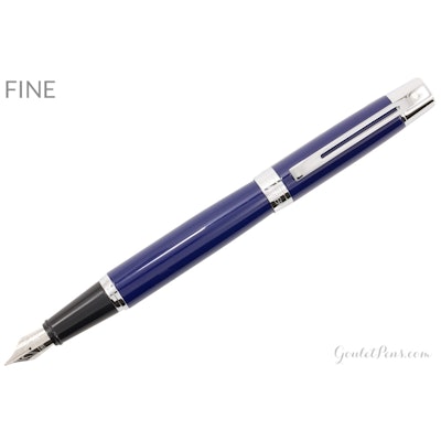 Sheaffer 300 Fountain Pen - Gloss Blue, Fine  