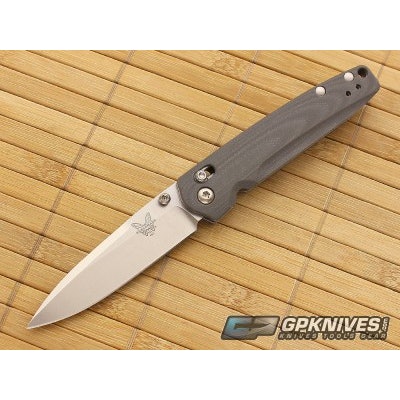 Benchmade 485 Valet Axis Folding Knife Gray for sale | GPKNIVES.com