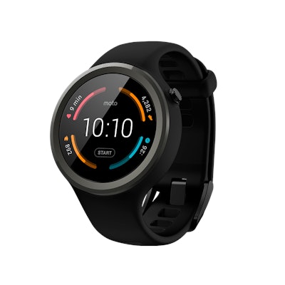 Moto 360 Sport - Sports Smartwatch powered by Android Wear - Motorola