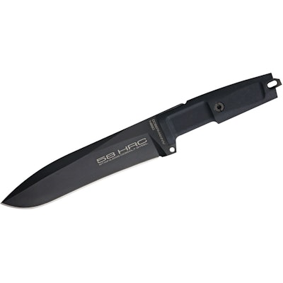 Extrema Ratio Dobermann IV Tactical 7.25" Black Blade, Forprene Handles  - Knife