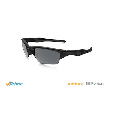 Amazon.com: Oakley Mens Half Jacket 2.0 XL  OO9154-01 Iridium  Sunglasses,Polish