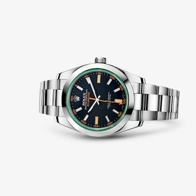 Rolex Milgauss Watch: 904L steel - 116400GV