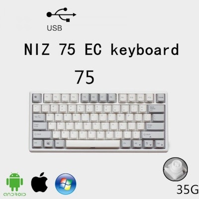 Plum 75 Keys 35g/45g  Electro-Capacitive Keyboard Non RGB backlighting – PLUM_NI