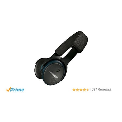 Amazon.com: Bose SoundLink On-Ear Bluetooth Wireless Headphones - Black: Electro