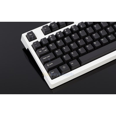 KUL ES-87 Tenkeyless Keyboard (Smoke/White w/Cherry MX Clear) - elitekeyboards.c