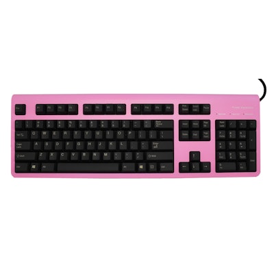 Topre Type Heaven Pink Case - Limited Edition Mechanical Keyboard (Topre 45g)