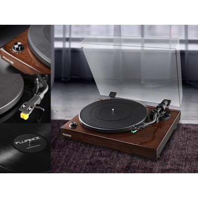 Fluance High Fidelity Vinyl Turntable Record Player with Dual Magnet