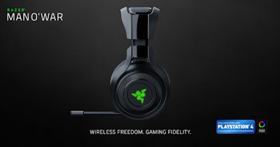 Wireless PC Gaming Headset - Razer ManO' War
