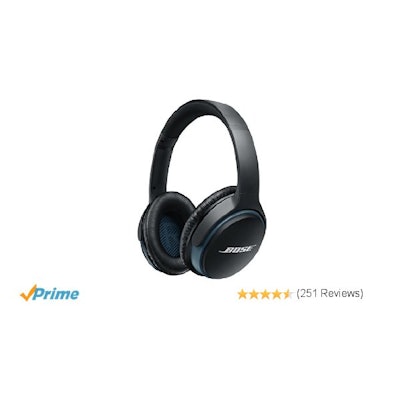 Amazon.com: Bose SoundLink around-ear wireless headphones II Black: Electronics