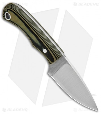 LT Wright Vault Series #5 Fixed Blade Knife Black/Green G-10 (2.50" Satin) - Bla