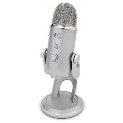 Blue Microphones Yeti USB Microphone - Silver Edition: Blue Microphones: Amazon.