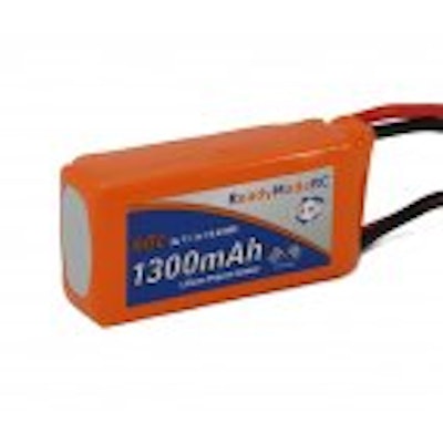 RMRC Orange Series - 1300mAh 3S 60C Lipo