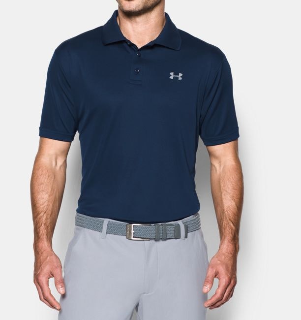 under armour fitted polo shirts