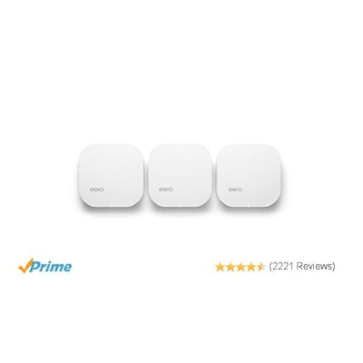 Amazon.com: eero Home WiFi System (Pack of 3) - Blanket Your Home in WiFi, Repla