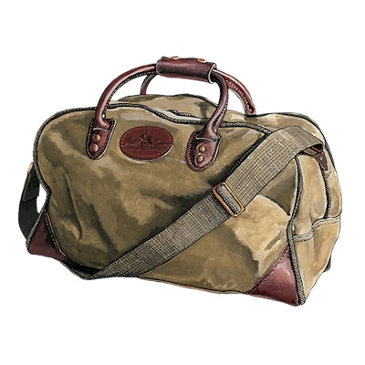 Flight Bag - Waxed Canvas Luggage - Frost River