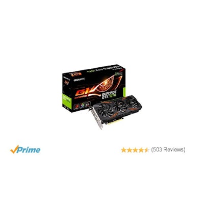 Amazon.com: Gigabyte GeForce GTX 1070 G1 Gaming Video/Graphics Cards GV-N1070G1