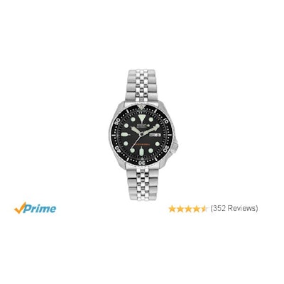 Amazon.com: Seiko Men's SKX007K2 Diver's Automatic Watch: Seiko: Clothing