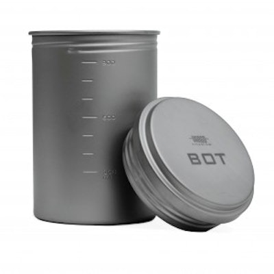 Titanium BOT - Bottle Pot | Innovative Bottle and Pot Combo | 1 Liter Water Bott