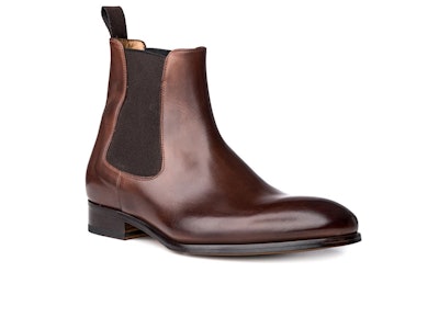 Chelsea Boot in Brown Antique Italian Leather