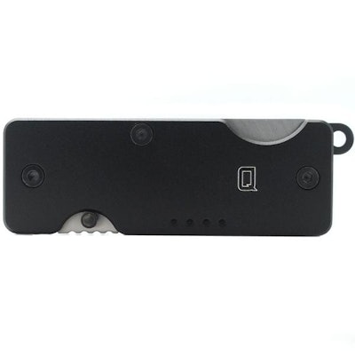 Aluminum Black Anodized Mini Q Key Organizer (Black Hardware) – Quiet Carry