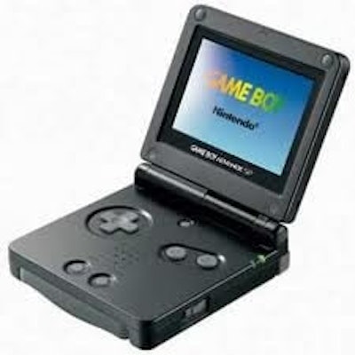 Game Boy Advance SP System Black w/Charger | DKOldies.