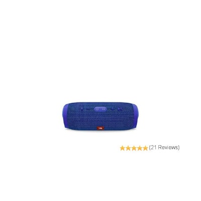 Amazon.com: JBL Charge 3 Waterproof Portable Bluetooth Speaker (Blue): Electroni