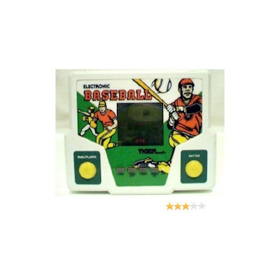 Amazon.com: Tiger Electronic Baseball Handheld LCD Game - 1988: Toys & Games