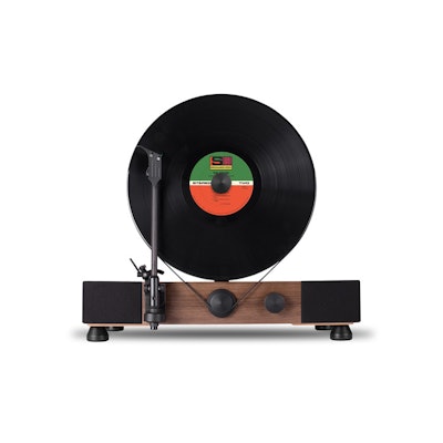 Vertical Turntable with Built-In Stereo Speakers – Gramovox	
