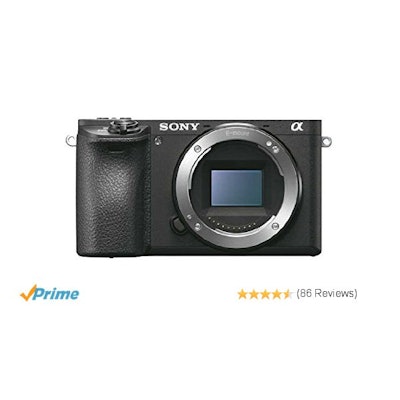 Sony Alpha a6500 Digital Camera with 2.95-Inch LCD (Body Only) : Ca