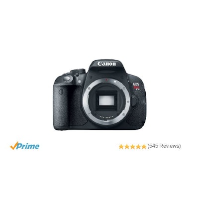 Amazon.com : Canon EOS Rebel T5i Digital SLR Camera (Body Only) : Camera & Photo