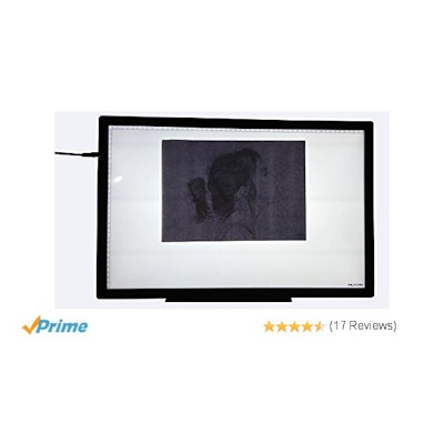 Amazon.com: Huion 26.8 inches Super Thin LED Drawing Copy Tracing Stencil Board
